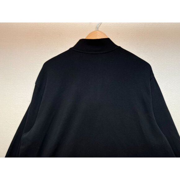 Polo Ralph Lauren Men's 1/4 Zip Pullover Sweater Estate Rib Mock Neck Sz XL Navy - Picture 11 of 12